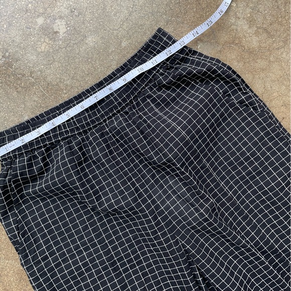 NWT Apiece Apart Zebra Windowpane Plaid Organic Cotton Joggers in XS - Picture 10 of 10